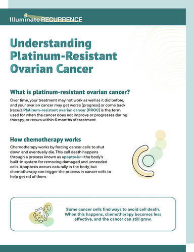 Platinum-Resistant Ovarian Cancer Quick Guide thumbnail